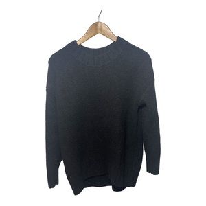Old navy sweater black chunky sweater size small